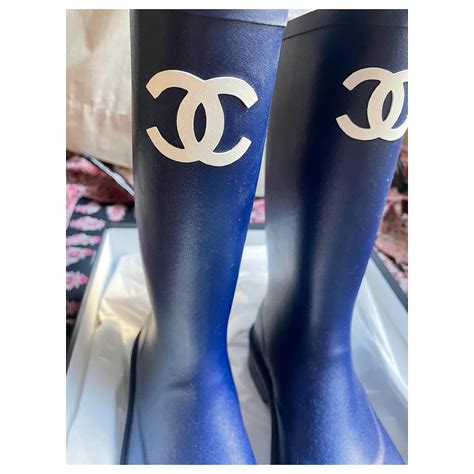 bottes pluie chanel